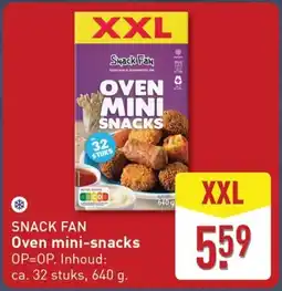 ALDI Snack Fan Oven mini-snacks aanbieding