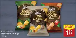 ALDI Sun Snacks Hand cooked chips aanbieding