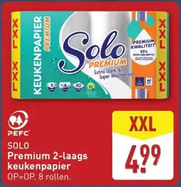 ALDI Solo Premium 2-laags keukenpapier aanbieding