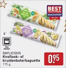 ALDI Daylicious Knoflook of kruidenboterbaguette aanbieding