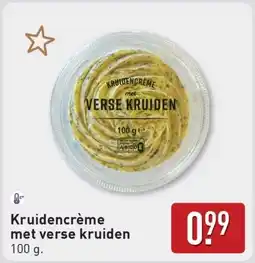 ALDI Kruidencrème met verse kruiden aanbieding