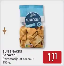 ALDI Sun Snacks Scrocchi aanbieding