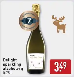 ALDI Delight sparkling alcoholvrij aanbieding