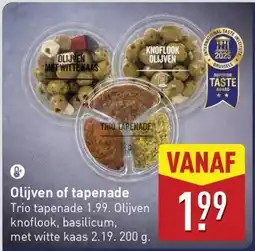 ALDI Olijven of tapenade aanbieding