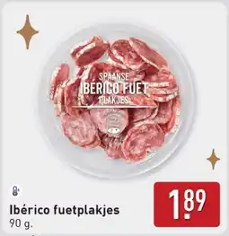 ALDI Ibérico fuetplakjes aanbieding