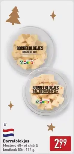 ALDI Borrelblokjes aanbieding