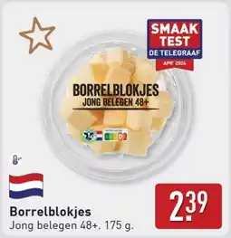 ALDI Borrelblokjes aanbieding