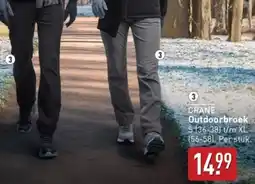 ALDI Crane Outdoorbroek aanbieding