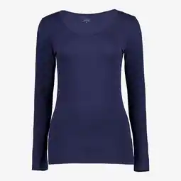 Scapino TwoDay dames shirt katoen blauw aanbieding