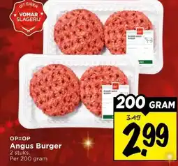 Vomar Voordeelmarkt Angus Burger aanbieding