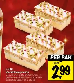 Vomar Voordeelmarkt Luxe Kersttompouce aanbieding