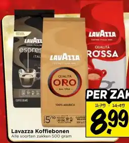 Vomar Voordeelmarkt Lavazza Koffiebonen aanbieding