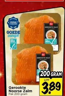 Vomar Voordeelmarkt Gerookte Noorse Zalm aanbieding