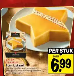 Vomar Voordeelmarkt DIEPVRIES Ster IJstaart aanbieding