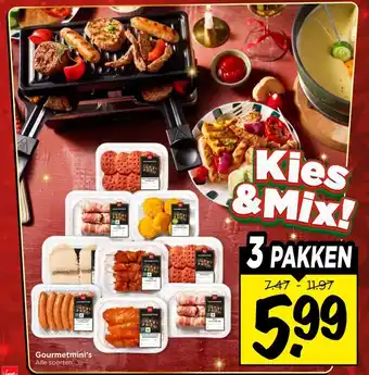 Vomar Voordeelmarkt Gourmetmini's aanbieding