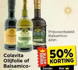 Vomar Voordeelmarkt Colavita Olijfolie of Balsamico- azijn aanbieding