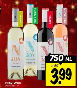 Vomar Voordeelmarkt Njoy Wijn aanbieding