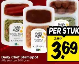 Vomar Voordeelmarkt Daily Chef Stamppot aanbieding