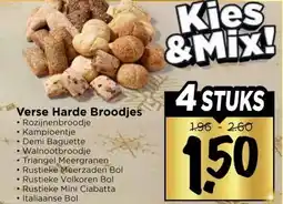 Vomar Voordeelmarkt Verse Harde Broodjes aanbieding