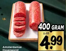 Vomar Voordeelmarkt Amsterdamse Ossenworst aanbieding