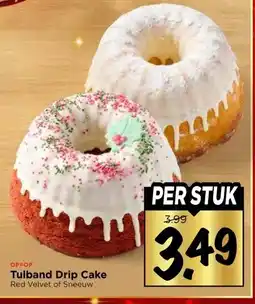 Vomar Voordeelmarkt Tulband Drip Cake aanbieding