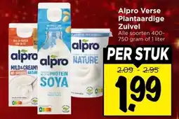 Vomar Voordeelmarkt Alpro Verse Plantaardige Zuivel aanbieding