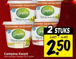 Vomar Voordeelmarkt Campina Kwark aanbieding