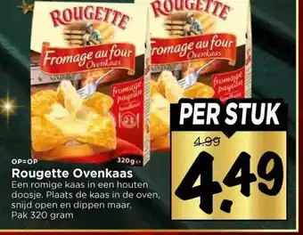Vomar Voordeelmarkt Rougette Ovenkaas aanbieding