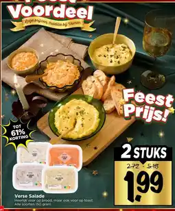 Vomar Voordeelmarkt Verse Salade aanbieding
