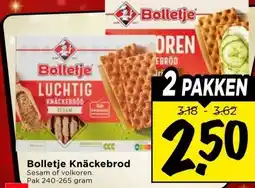 Vomar Voordeelmarkt Bolletje Knäckebrod aanbieding