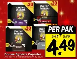 Vomar Voordeelmarkt Douwe Egberts Capsules aanbieding