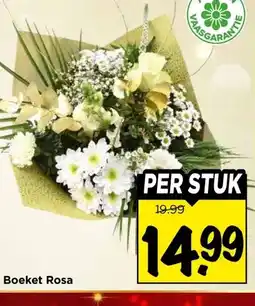 Vomar Voordeelmarkt Boeket Rosa aanbieding