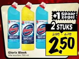 Vomar Voordeelmarkt Glorix Bleek aanbieding