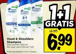 Vomar Voordeelmarkt Head & Shoulders Shampoo aanbieding