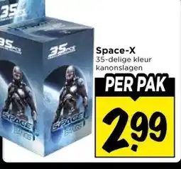 Vomar Voordeelmarkt Space-X aanbieding