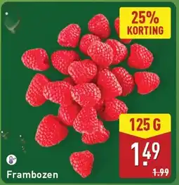 ALDI Frambozen aanbieding