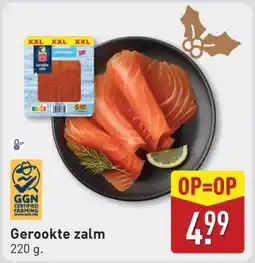 ALDI Gerookte zalm aanbieding