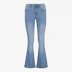 Scapino TwoDay dames flared jeans lichtblauw aanbieding