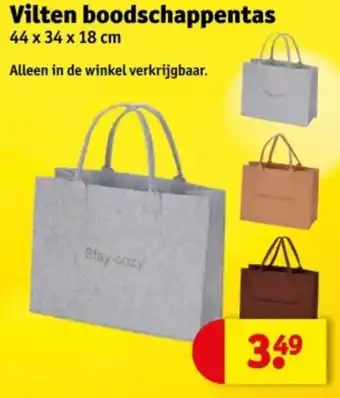 2 Stuks Vilten Tassen Set - Opvouwbare Boodschappentas 30x20x18 Cm Lichtgrijs & Donkergrijs