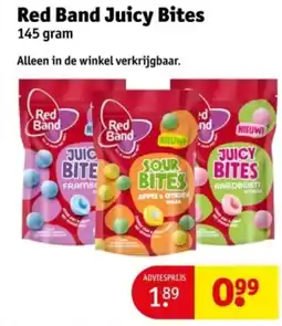 Kruidvat Red Band Juicy Bites aanbieding