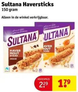 Kruidvat Sultana Haversticks aanbieding