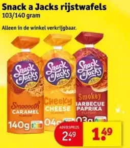 Kruidvat Snack a Jacks rijstwafels aanbieding