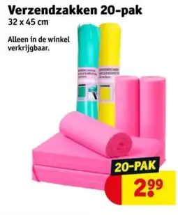 Kruidvat Verzendzakken 20-pak aanbieding