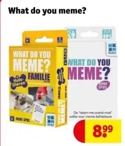 Kruidvat What do you meme? aanbieding