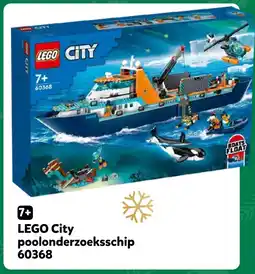 Intertoys LEGO City poolonderzoeksschip aanbieding