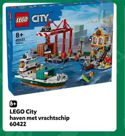 Intertoys LEGO City haven met vrachtschip 60422 aanbieding