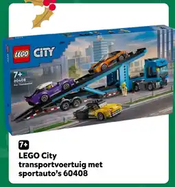 Intertoys LEGO City transportvoertuig met sportauto's aanbieding