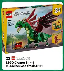 Intertoys LEGO Creator 3-in-1 middeleeuwse draak 31161 aanbieding