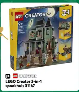 Intertoys LEGO Creator 3-in-1 spookhuis 31167 aanbieding