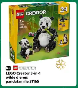 Intertoys LEGO Creator 3-in-1 wilde dieren: pandafamilie 31165 aanbieding